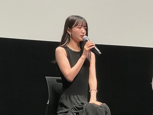 第38回東京国際映画祭コンペ部門「恒星の向こう側」舞台挨拶 乃木坂46・久保史緒里、朝倉あき、中川龍太郎監督登壇