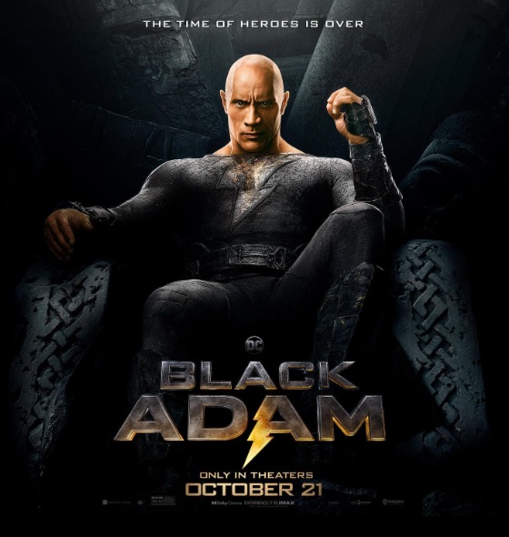 ドウェイン・ジョンソン主演映画「ブラックアダム」が全米週末興行収入1位 

