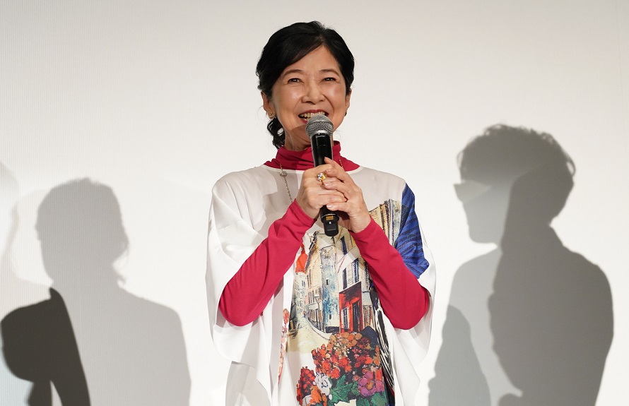 映画「黄金泥棒」公開記念舞台挨拶 田中麗奈、森崎ウィンらキャスト、萱野孝幸監督登壇